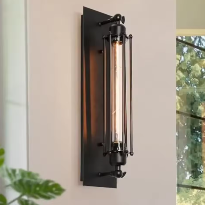 Retro Vintage Wandlamp – Industriële LED E27 Binnenverlichting