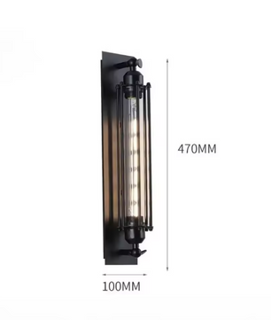 Retro Vintage Wandlamp – Industriële LED E27 Binnenverlichting