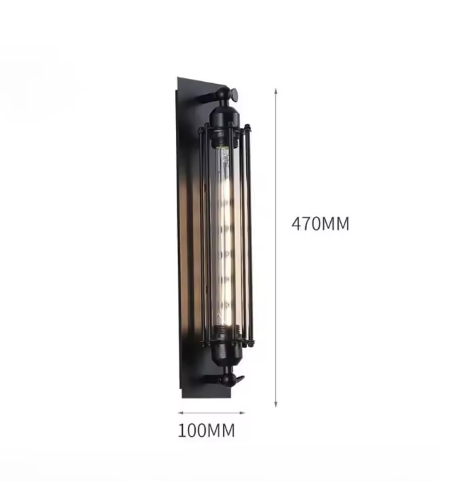 Retro Vintage Wandlamp – Industriële LED E27 Binnenverlichting