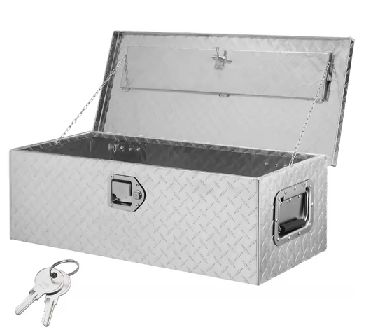 Zware Aluminium Gereedschapskist voor Vrachtwagen – Waterdicht en Vergrendelbaar