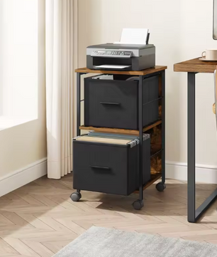 Archiefkast met 2 Lades – Printstandaard en Opbergkast voor Thuiskantoor