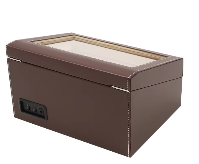 Automatische Watch Winder – 4+6 Horlogedoos van PU-leer