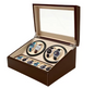 Automatische Watch Winder – 4+6 Horlogedoos van PU-leer