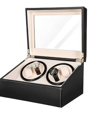 Automatische Watch Winder – 4+6 Horlogedoos van PU-leer