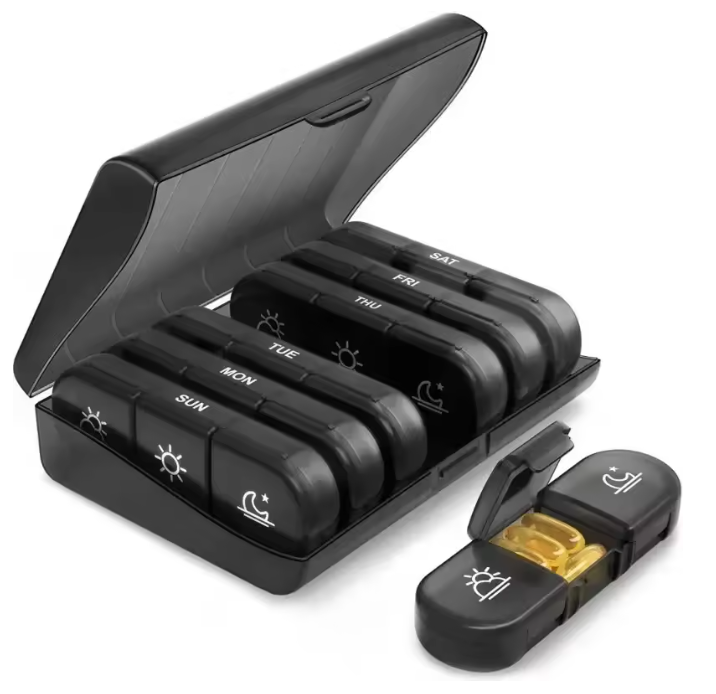 Pillendoos 7 Dagen – 21-Vaks Weekorganizer voor Medicatie en Vitaminen