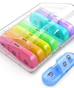 Pillendoos 7 Dagen – 21-Vaks Weekorganizer voor Medicatie en Vitaminen