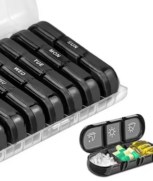 Pillendoos 7 Dagen – 21-Vaks Weekorganizer voor Medicatie en Vitaminen