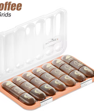 Wekelijkse Pillendoos Organizer – 21/28 Compartimenten voor Dagelijks Medicijngebruik