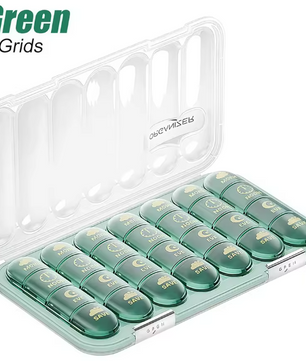 Wekelijkse Pillendoos Organizer – 21/28 Compartimenten voor Dagelijks Medicijngebruik