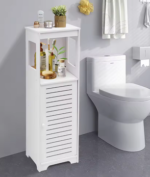 Badkamer Hoekkast – Compacte Vrijstaande Opbergkast (90 cm)