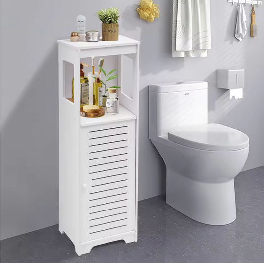 Badkamer Hoekkast – Compacte Vrijstaande Opbergkast (90 cm)