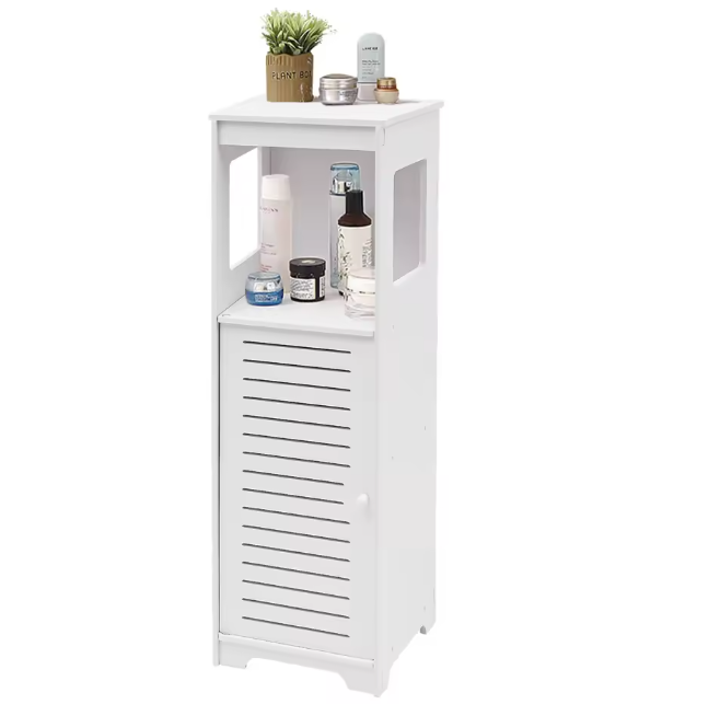 Badkamer Hoekkast – Compacte Vrijstaande Opbergkast (90 cm)