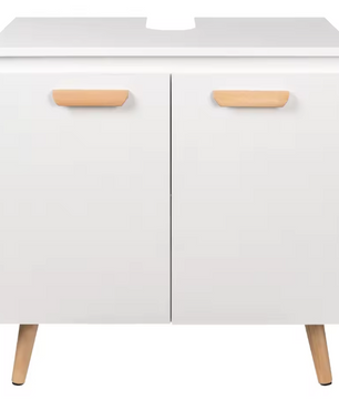 Badkamer Onderkast met Deuren – Vrijstaand Wastafelmeubel 60 cm