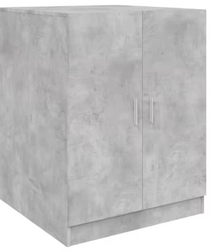 Elektrische Wasmachinekast Betongrijs – Ruimtebesparende Onderkast 71 cm