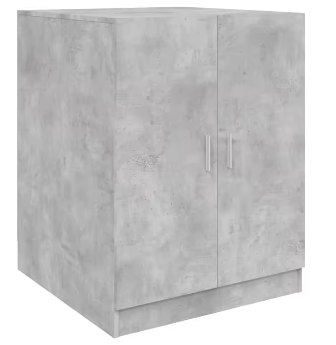 Elektrische Wasmachinekast Betongrijs – Ruimtebesparende Onderkast 71 cm