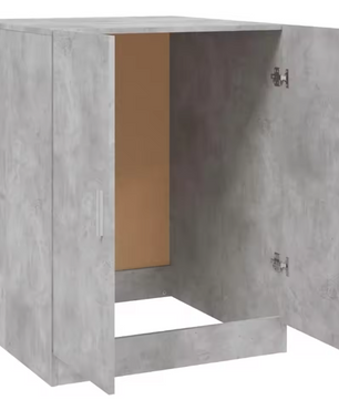 Elektrische Wasmachinekast Betongrijs – Ruimtebesparende Onderkast 71 cm