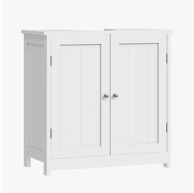 Badkamer Onderkast met Deuren – Compact Wastafelmeubel 60 cm