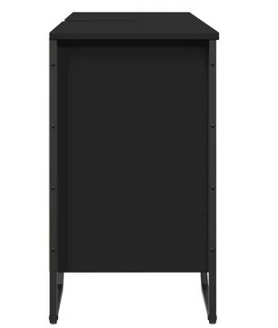 Zwarte Wastafelkast 91 cm – Moderne Badkamer Opbergkast