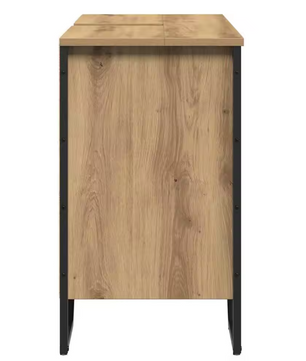 Elegante Eiken Wastafelkast – Moderne Badkamerkast 91×35×60 cm