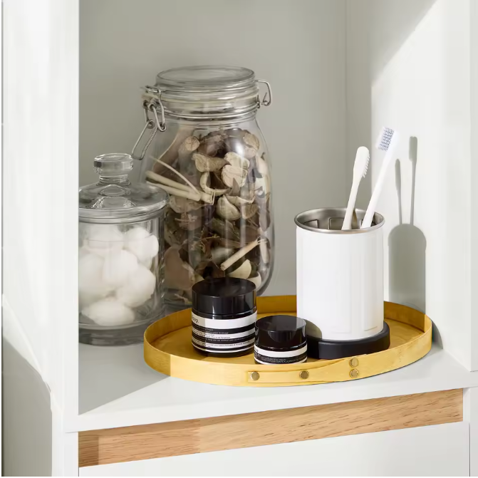 Hoge Badkamerkast met Deuren – Slimme Opbergkast 170 cm