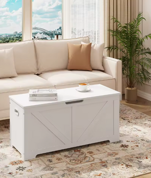 Speelgoedbank met Opbergruimte – 76L Zitbank 100×47×40 cm