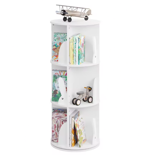 Roterende Kinderboekenkast – 360° Draaibare Boekenkast 40×97 cm
