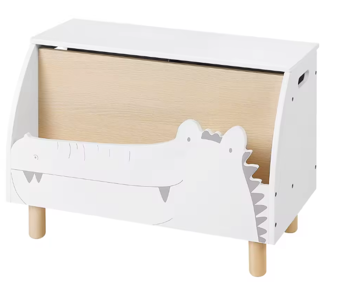 Kinderboekenkast met Speelgoedopbergbank – 60×44×30 cm