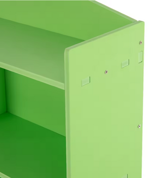 Kinderboekenkast met Speelgoedopberger – 3,5 Laags Kast 76,5×34×93 cm