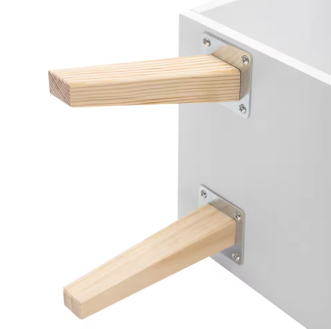 Kinderboekenkast met 5 Niveaus – Speelgoedorganizer 80×24×116 cm