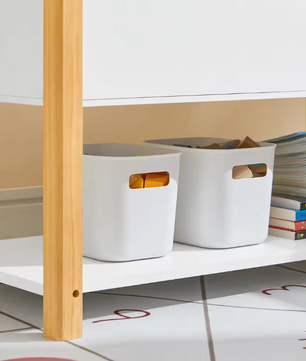 Kinderboekenkast met Speelgoedplank – 85×45×42 cm