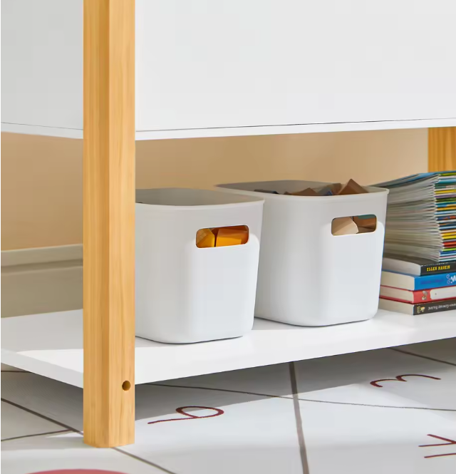 Kinderboekenkast met Speelgoedplank – 85×45×42 cm