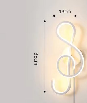 Moderne Minimalistische Wandlamp – LED Verlichting voor Slaapkamer, Woonkamer & Gang