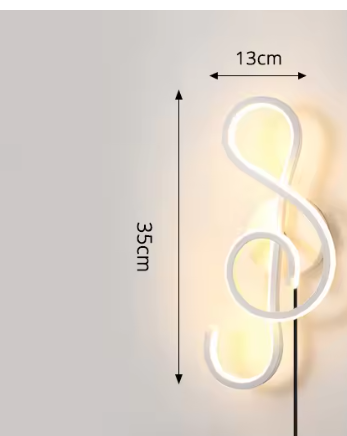 Moderne Minimalistische Wandlamp – LED Verlichting voor Slaapkamer, Woonkamer & Gang