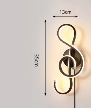 Moderne Minimalistische Wandlamp – LED Verlichting voor Slaapkamer, Woonkamer & Gang