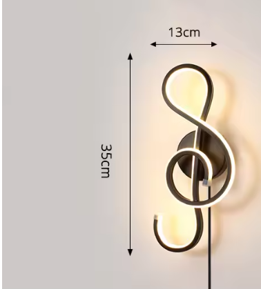 Moderne Minimalistische Wandlamp – LED Verlichting voor Slaapkamer, Woonkamer & Gang