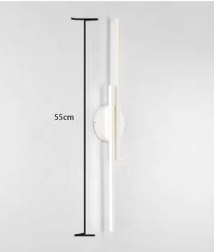 LED Wandlamp Dubbellijn – Moderne Acryl Wandverlichting voor Woonkamer, Slaapkamer & Gang