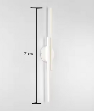 LED Wandlamp Dubbellijn – Moderne Acryl Wandverlichting voor Woonkamer, Slaapkamer & Gang