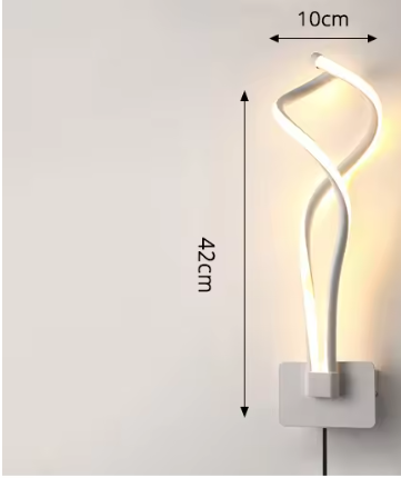 Moderne Minimalistische Wandlamp – LED Verlichting voor Slaapkamer, Woonkamer & Gang