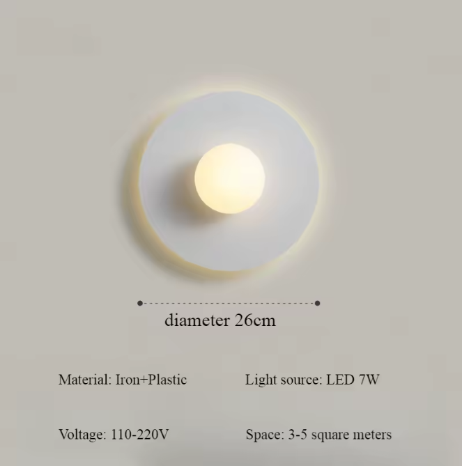 Scandinavische Houten Wandlamp – Modern LED Bedlampje & Sfeerverlichting