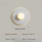 Scandinavische Houten Wandlamp – Modern LED Bedlampje & Sfeerverlichting