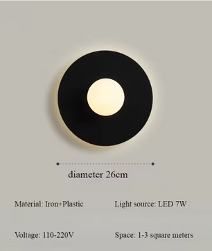 Scandinavische Houten Wandlamp – Modern LED Bedlampje & Sfeerverlichting