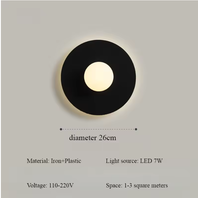 Scandinavische Houten Wandlamp – Modern LED Bedlampje & Sfeerverlichting