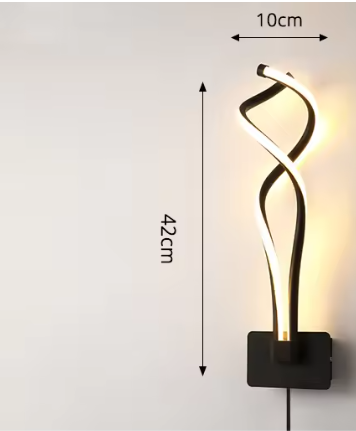 Moderne Minimalistische Wandlamp – LED Verlichting voor Slaapkamer, Woonkamer & Gang