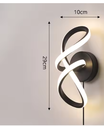 Moderne Minimalistische Wandlamp – LED Verlichting voor Slaapkamer, Woonkamer & Gang