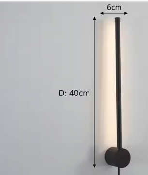 Moderne Minimalistische Wandlamp – LED Verlichting voor Slaapkamer, Woonkamer & Gang