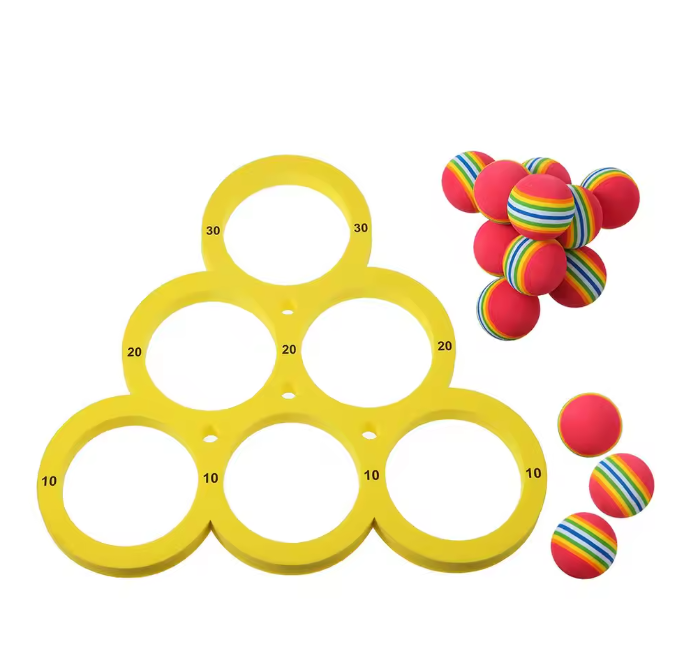 Zwembad Drijvend Werpspel – Complete Set met 10 Ballen, Voor Kinderen & Volwassenen