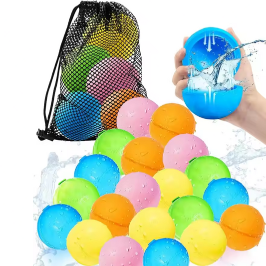 Herbruikbare Zelfsluitende Waterballonnen – Snelvullend Siliconen Waterspeelgoed voor Zomerplezier