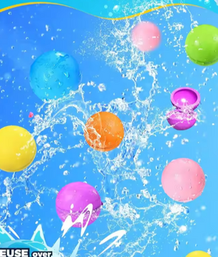 Herbruikbare Zelfsluitende Waterballonnen – Snelvullend Siliconen Waterspeelgoed voor Zomerplezier