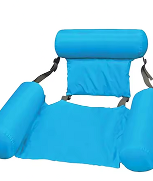 Opblaasbare Zwembad Hangmat – Comfortabele Waterlounge met Rugleuning