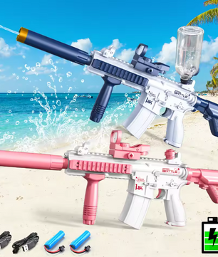 Elektrisch Waterpistool – Automatisch Watergeweer, Oplaadbaar & Krachtige Waterstraal, Ideaal voor Buitenplezier